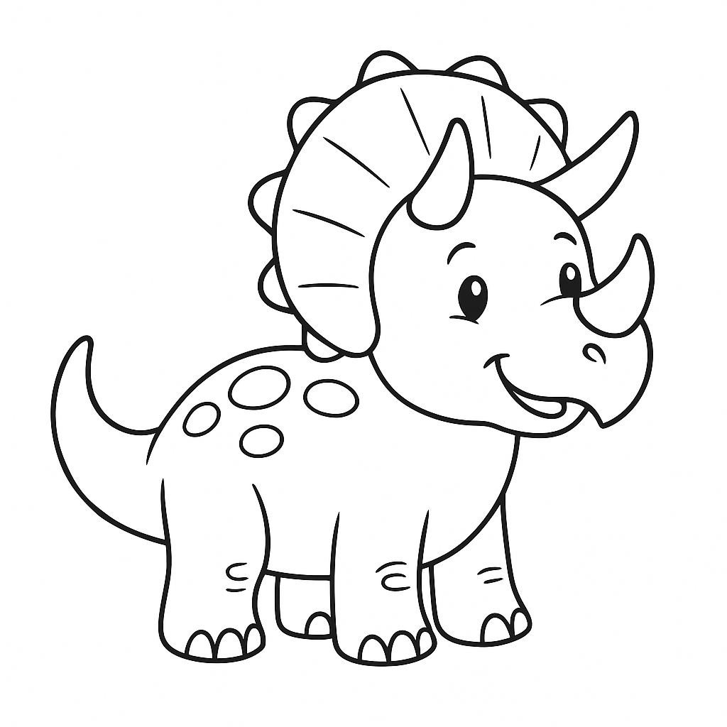 🦖 Dinosaur Coloring Book – Kids Pack (Instant Download) 🦖