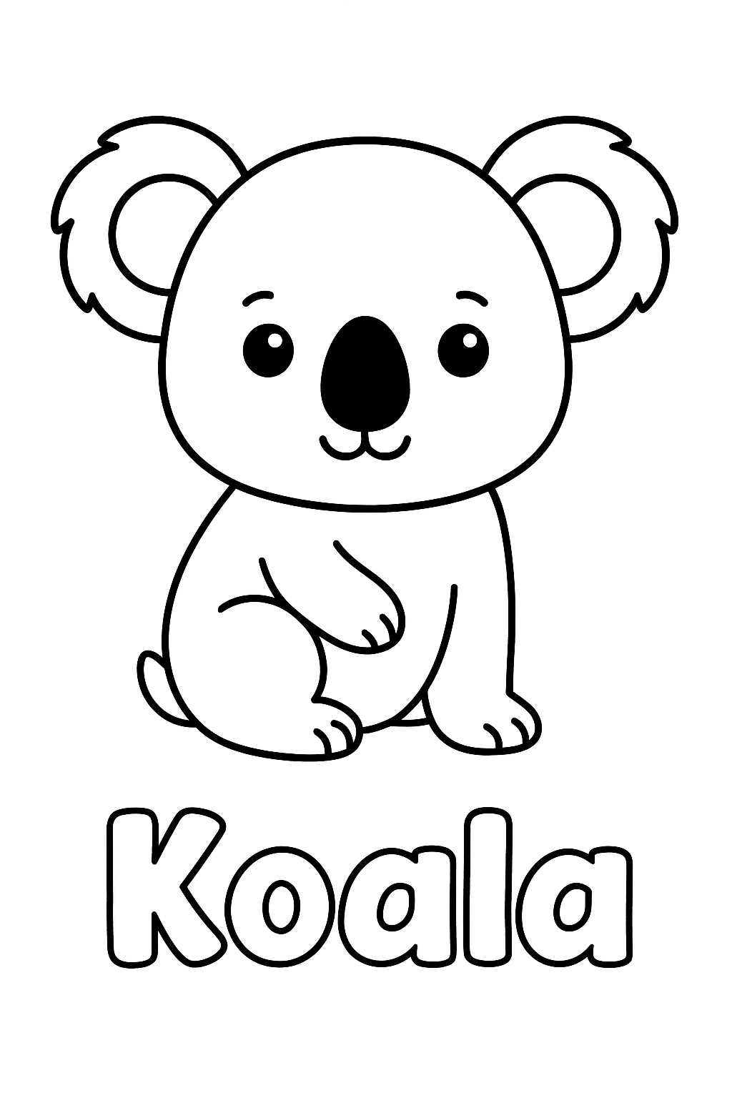 🐾 Animals Coloring Pages for Kids – 20 Printable Coloring Sheets PDF (Instant Download)🐾